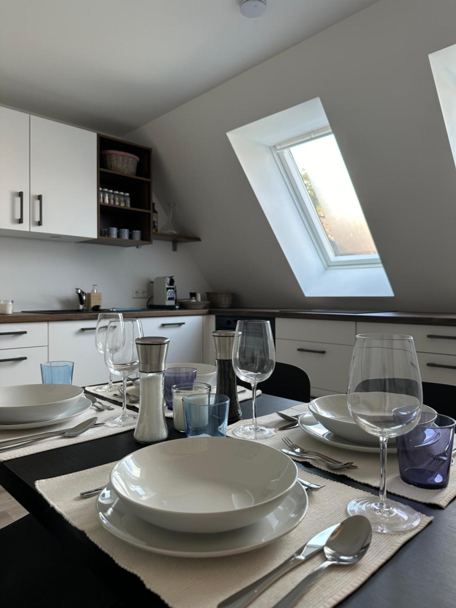 Exklusive Maisonette-Wohnung Am Rande Von Freiburg Im Breisgau Merzhausen Exterior foto